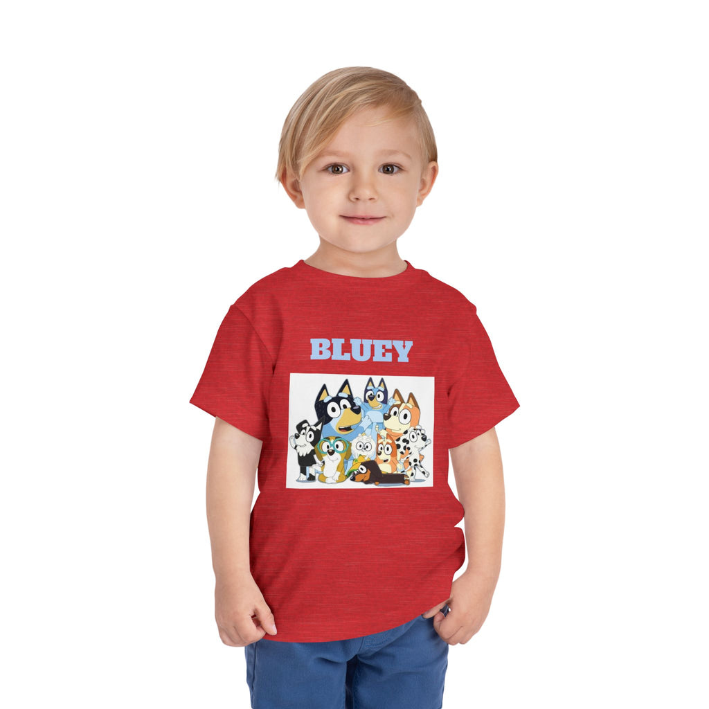 Bluey & Bingo Toddler Tee | Cute Cartoon Kids T-Shirt for Playtime