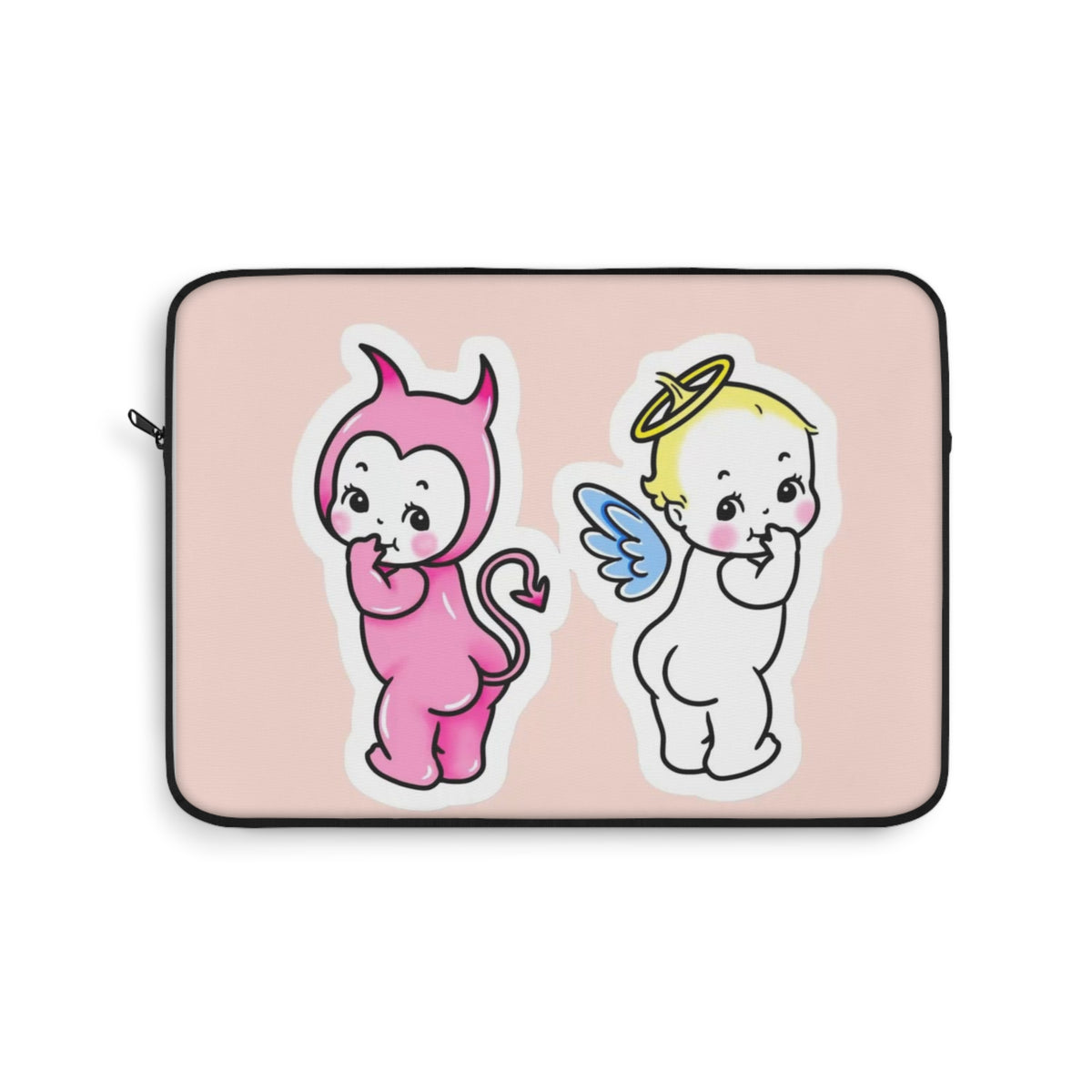 Naughty or Nice Laptop Sleeve | Cute Holiday Laptop Cover