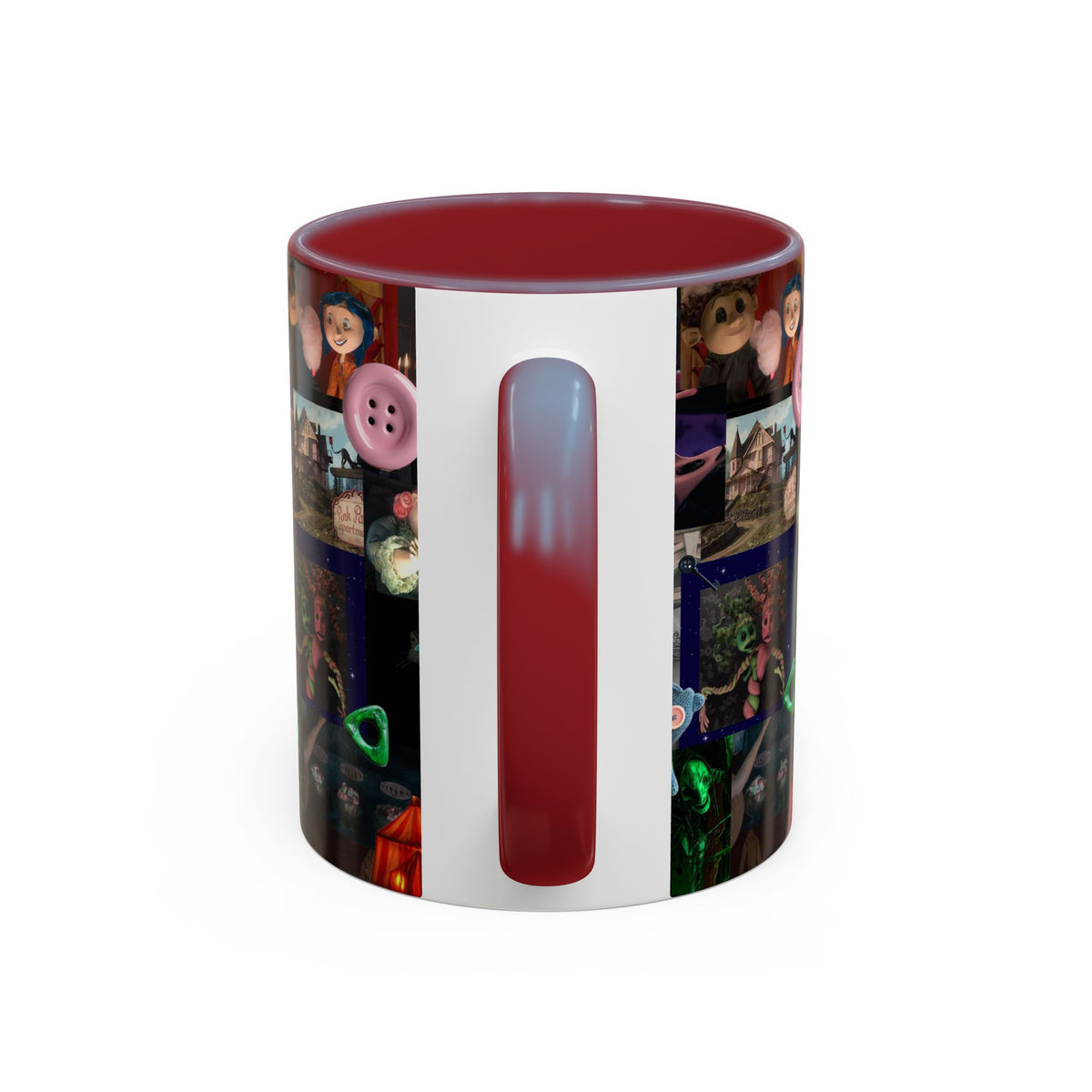 Coraline Collage Coffee Mug | Spooky Aesthetic Ceramic Mug 11oz & 15oz