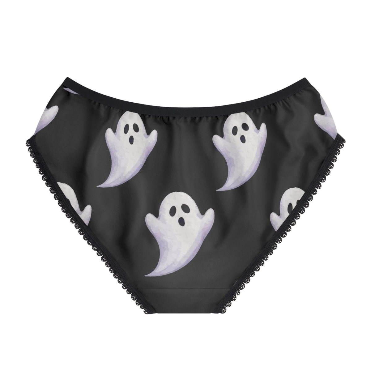 Cute Ghost Briefs 🎃👻 | Spooky Halloween Underwear for Women