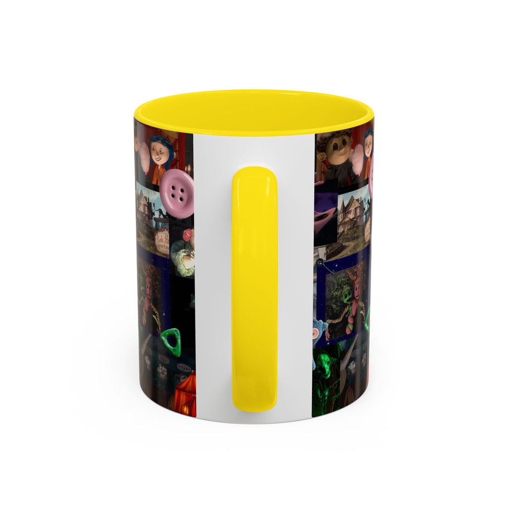 Coraline Collage Coffee Mug | Spooky Aesthetic Ceramic Mug 11oz & 15oz