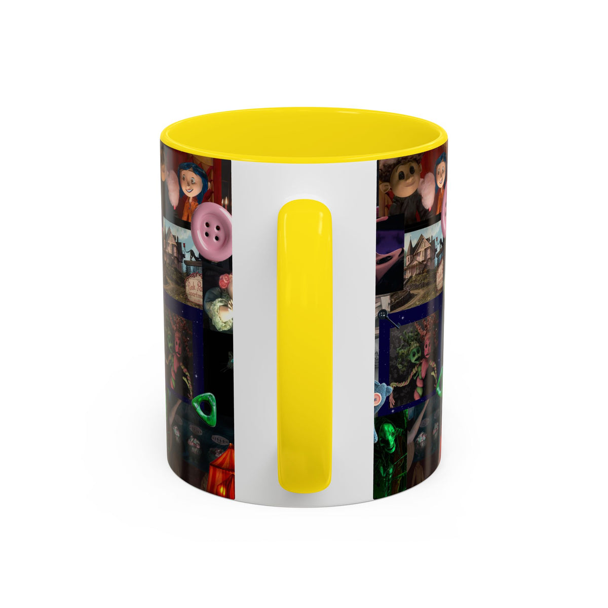 Coraline Collage Coffee Mug | Spooky Aesthetic Ceramic Mug 11oz & 15oz