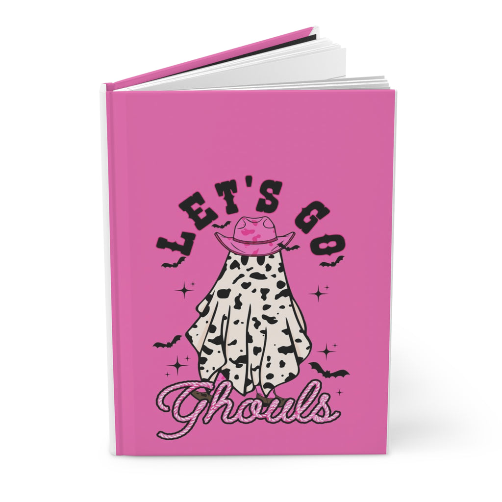 Spooky Girly Ghost Journal 🎀 | Cute Halloween Hardcover Lined Notebook