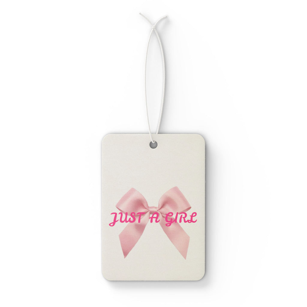 Just A Girl Car Air Freshener 🎀 | Cute Girly Car Accessory