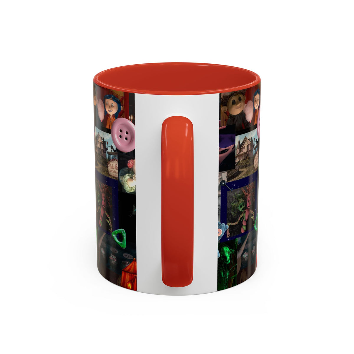 Coraline Collage Coffee Mug | Spooky Aesthetic Ceramic Mug 11oz & 15oz