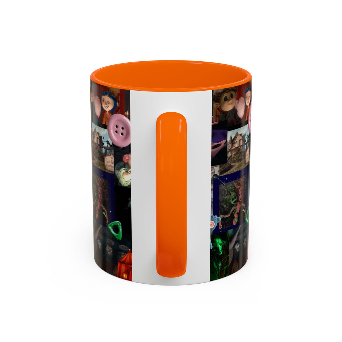 Coraline Collage Coffee Mug | Spooky Aesthetic Ceramic Mug 11oz & 15oz