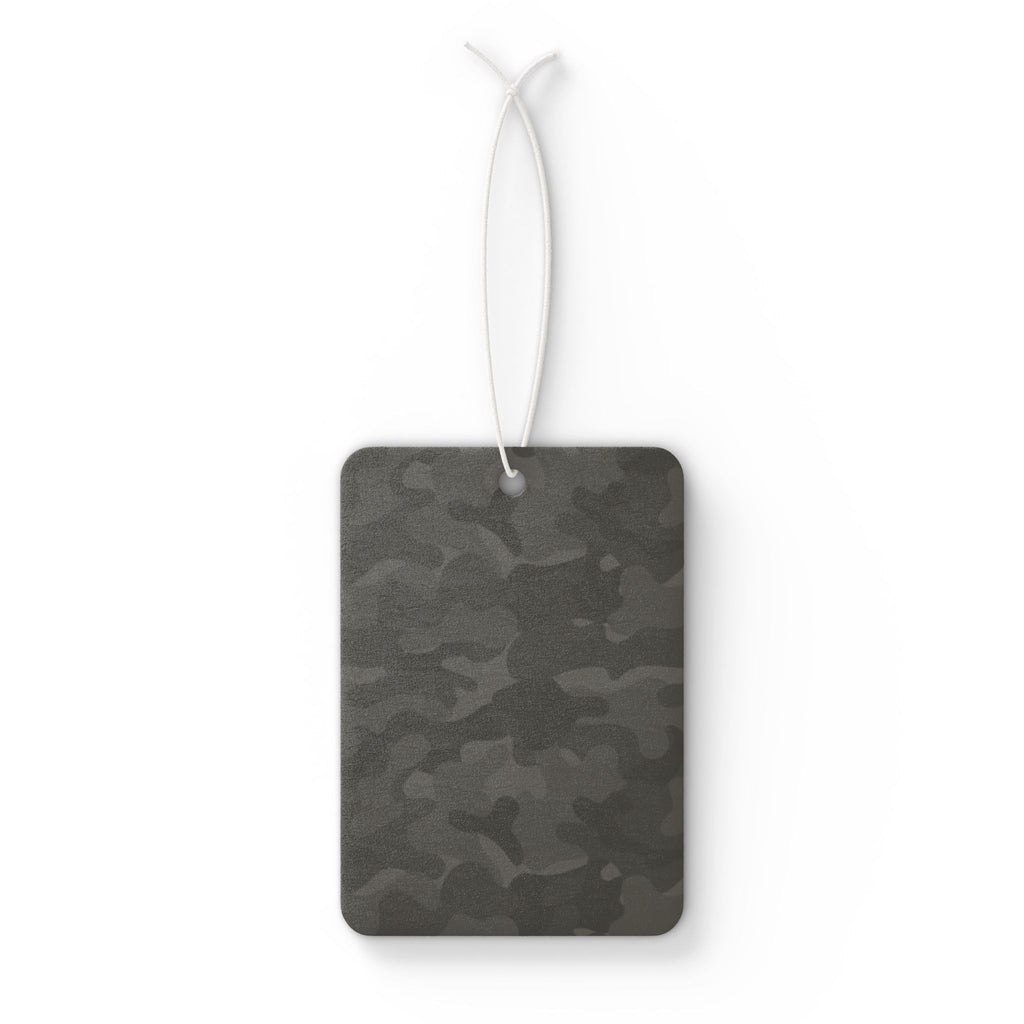 Grey & Black Camo Car Air Freshener 🖤 | Streetwear-Inspired Auto Accessory