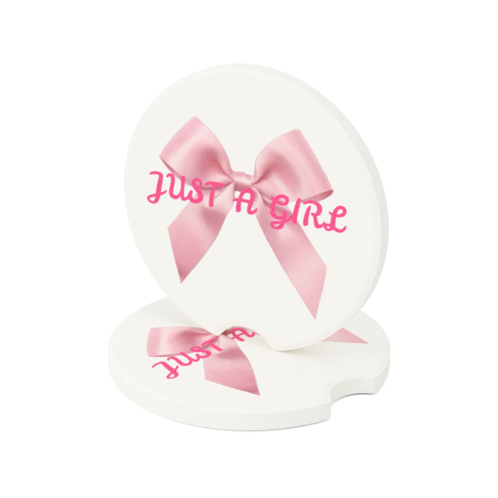 Just a girl Car Coaster