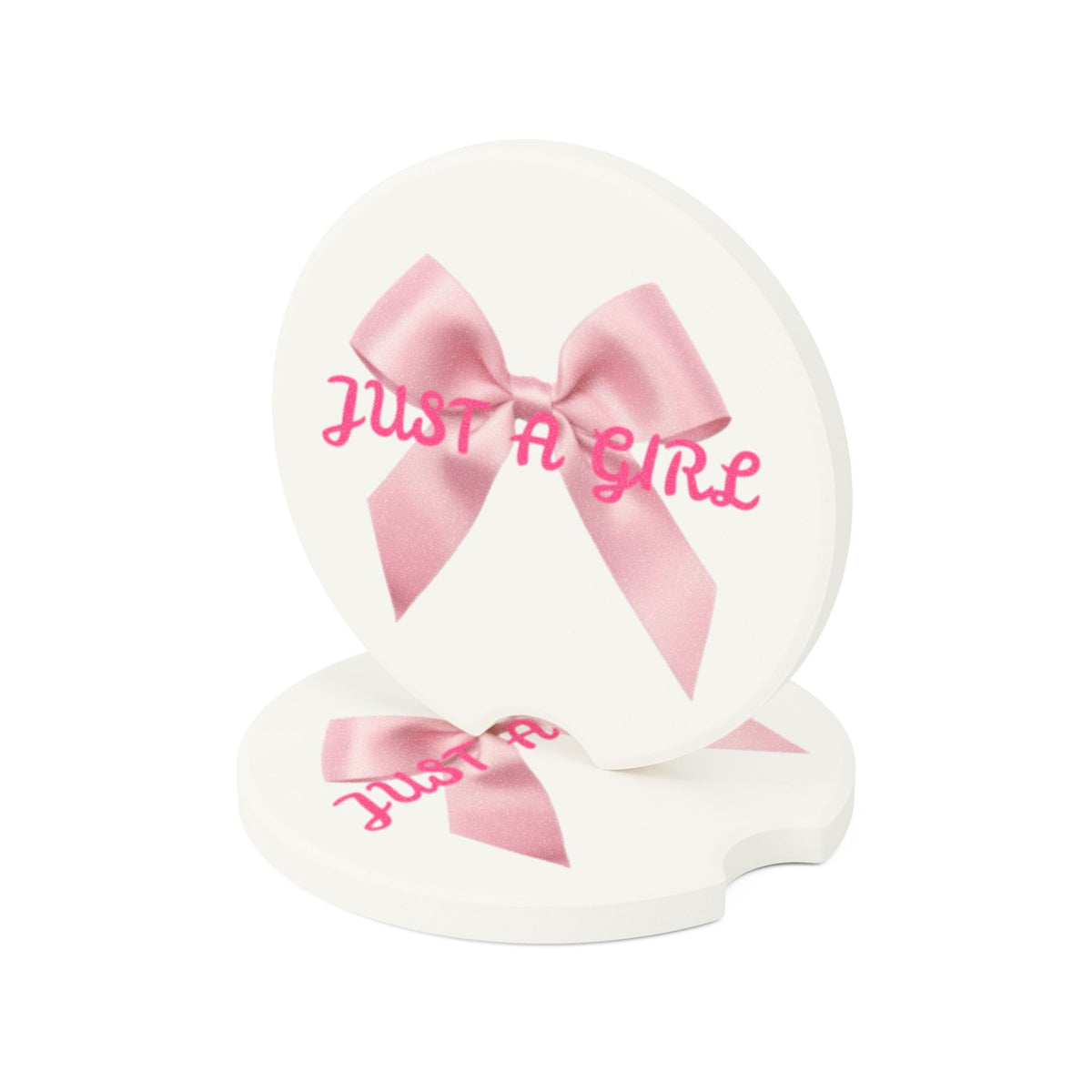 Just a girl Car Coaster