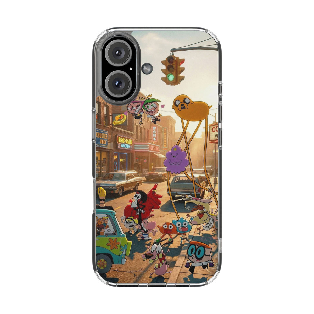 Cartoon Network&Nickelodeon Crossover Phone Case 🫟🎥