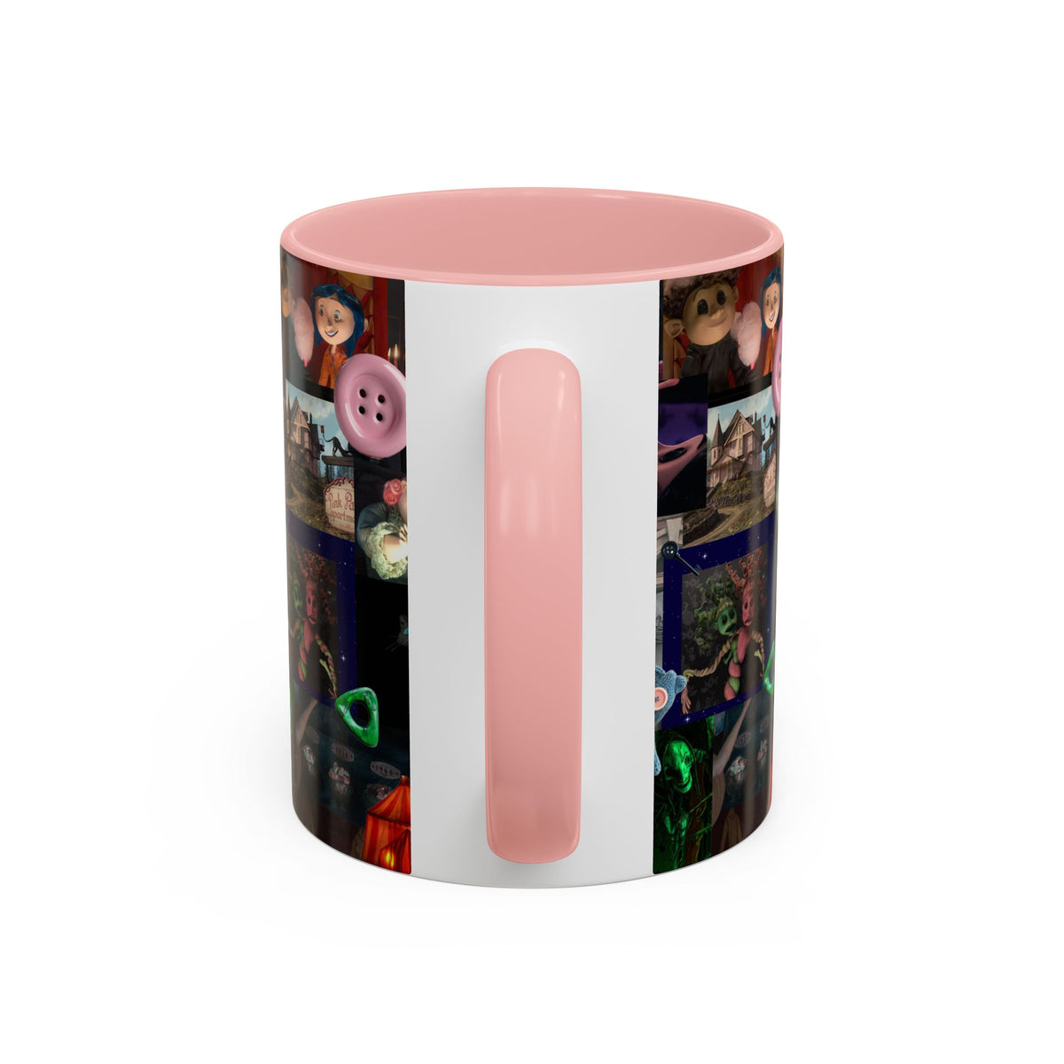 Coraline Collage Coffee Mug | Spooky Aesthetic Ceramic Mug 11oz & 15oz