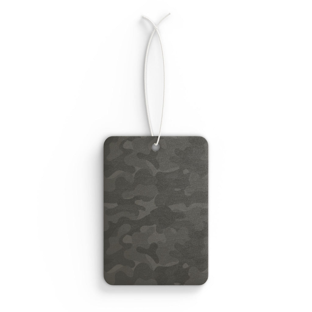 Grey & Black Camo Car Air Freshener 🖤 | Streetwear-Inspired Auto Accessory