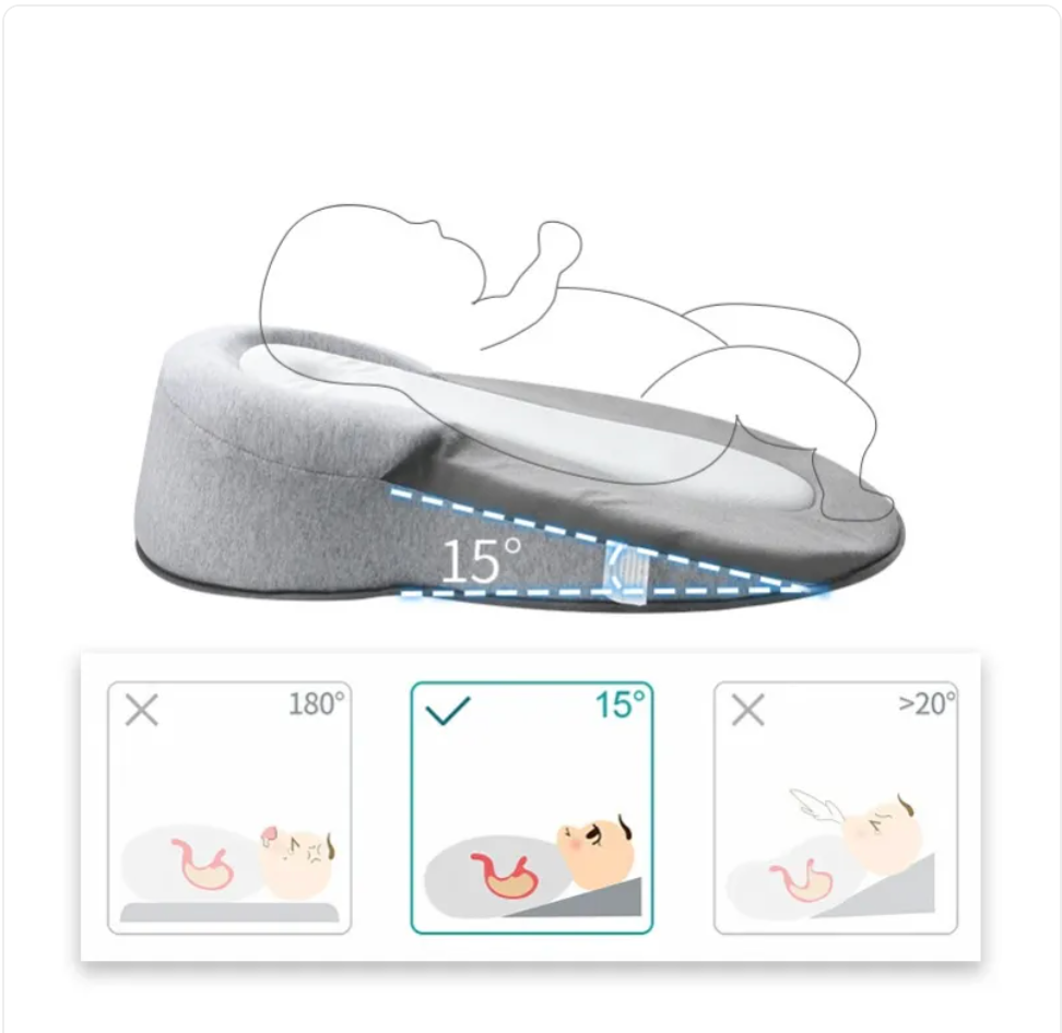 Baby Anti-Spit Up Pillow 🍼