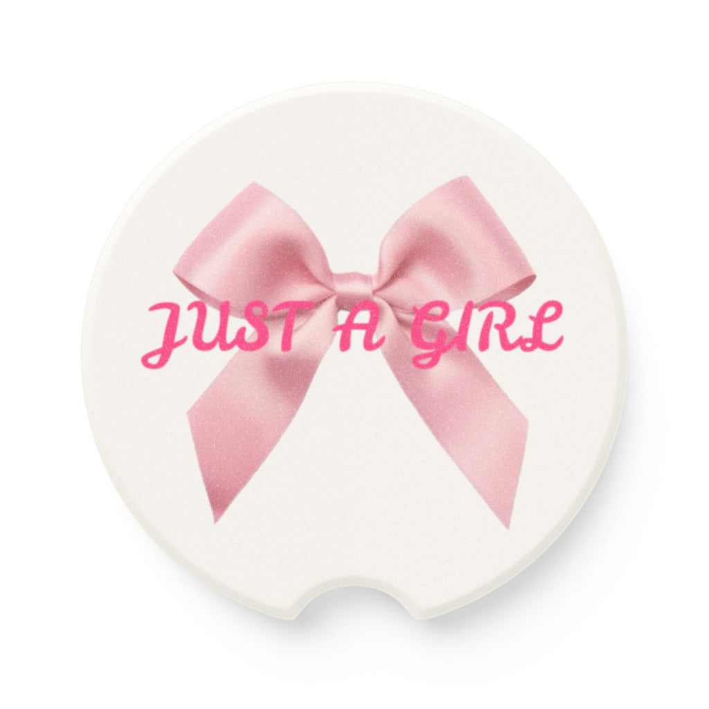 Just a girl Car Coaster