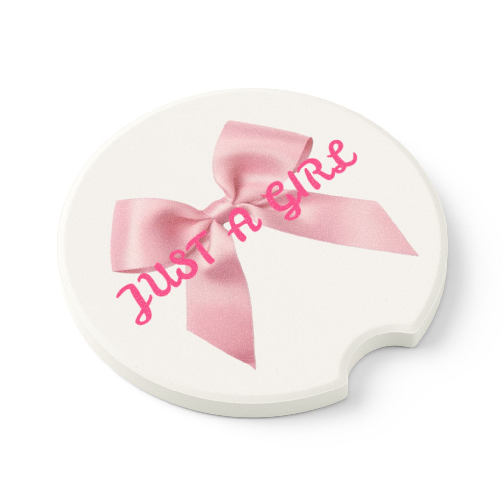 Just a girl Car Coaster
