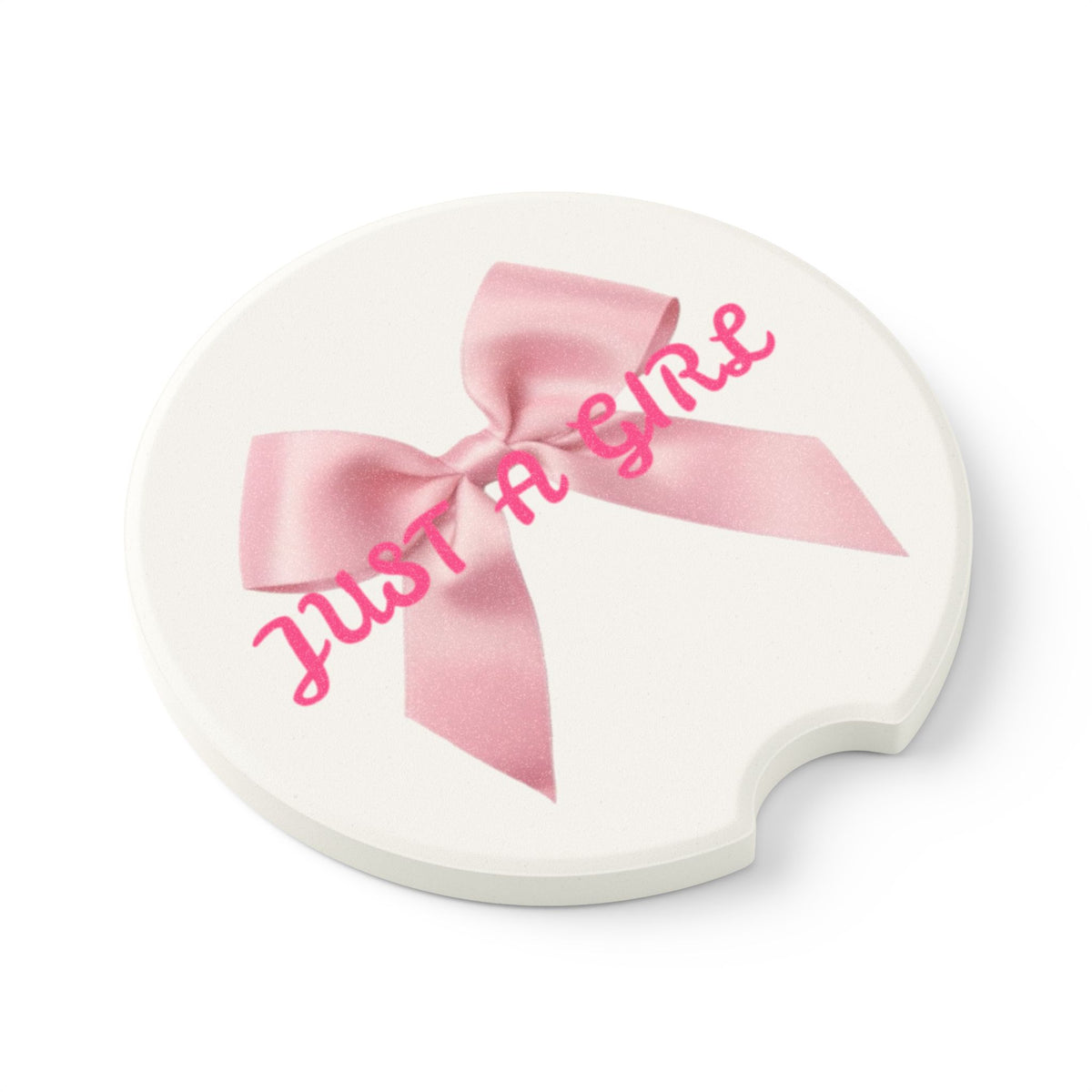 Just a girl Car Coaster