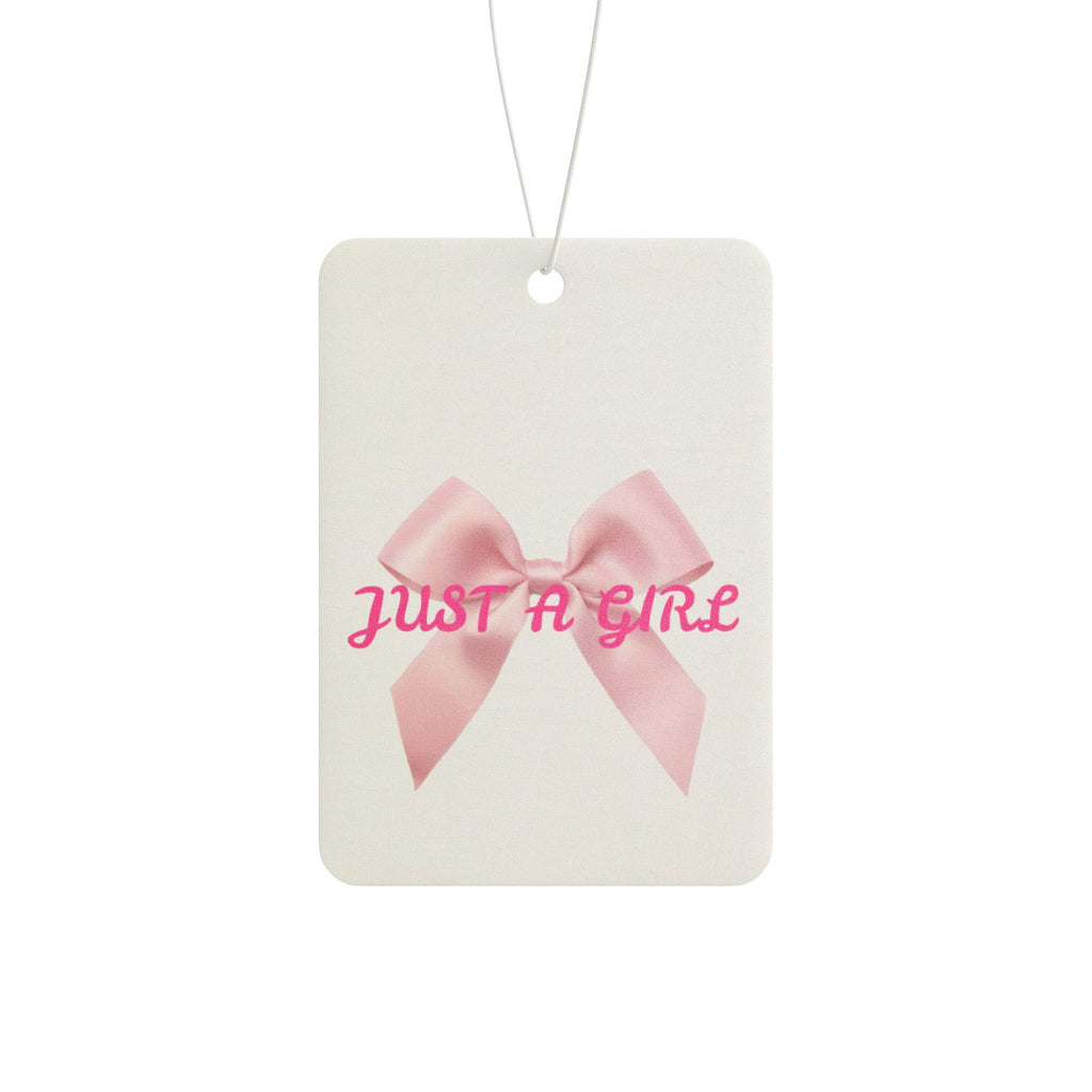 Just A Girl Car Air Freshener 🎀 | Cute Girly Car Accessory