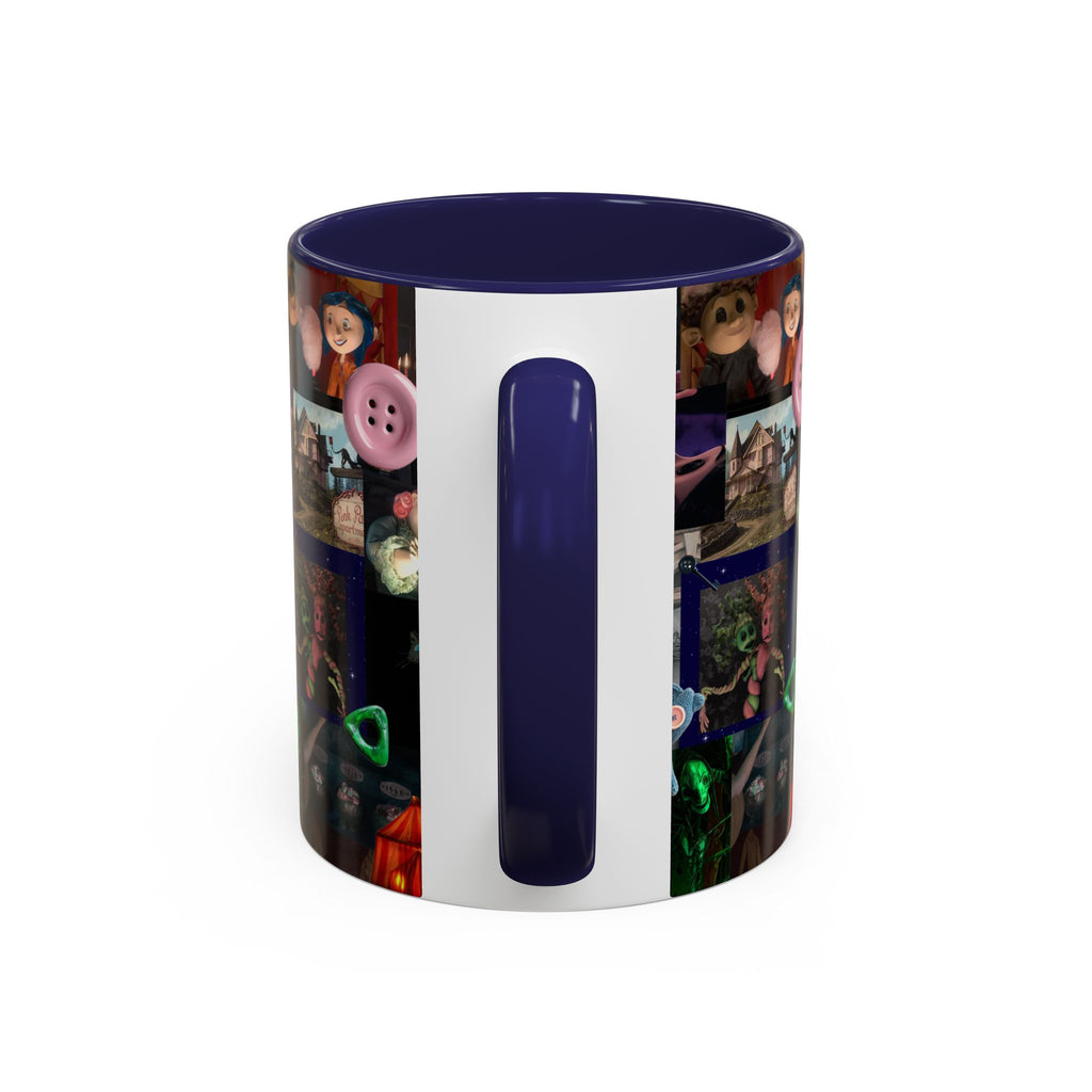 Coraline Collage Coffee Mug | Spooky Aesthetic Ceramic Mug 11oz & 15oz