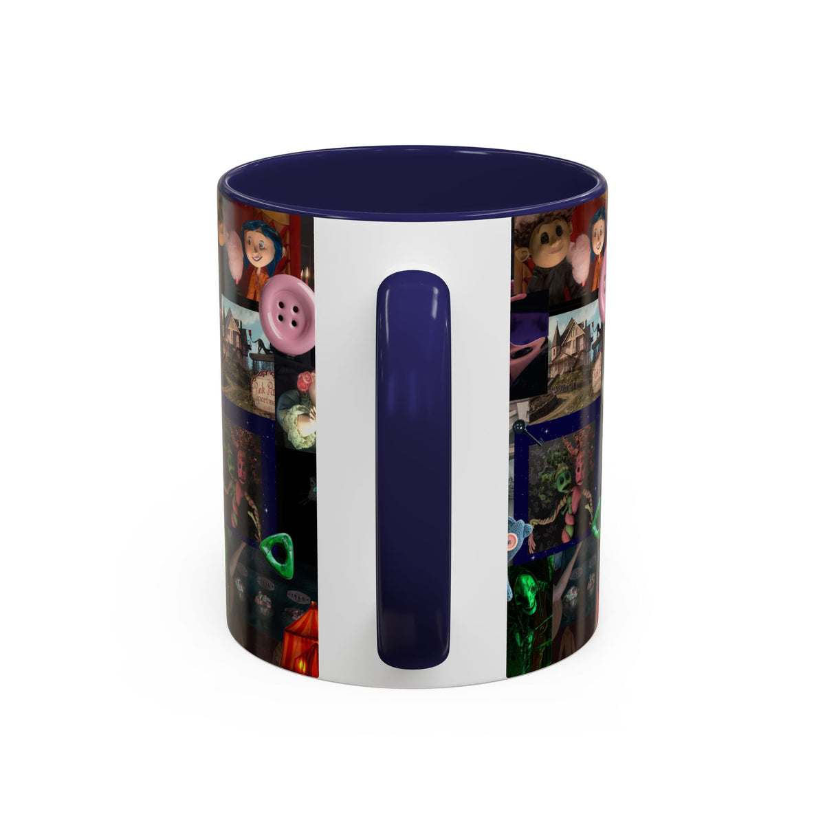 Coraline Collage Coffee Mug | Spooky Aesthetic Ceramic Mug 11oz & 15oz