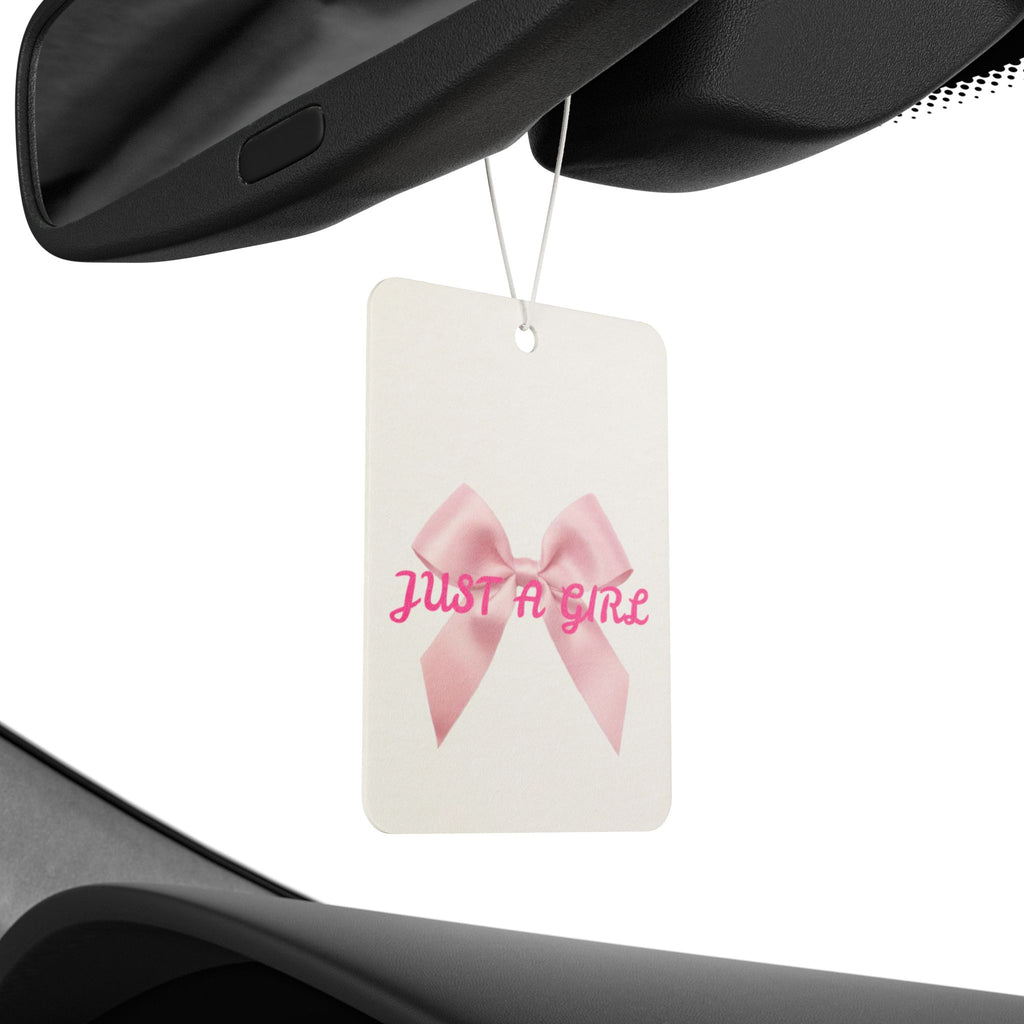 Just A Girl Car Air Freshener 🎀 | Cute Girly Car Accessory