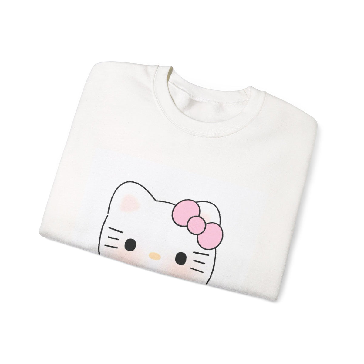 Hello Kitty Ghost Crewneck Sweatshirt | Cute Unisex Halloween Pullover