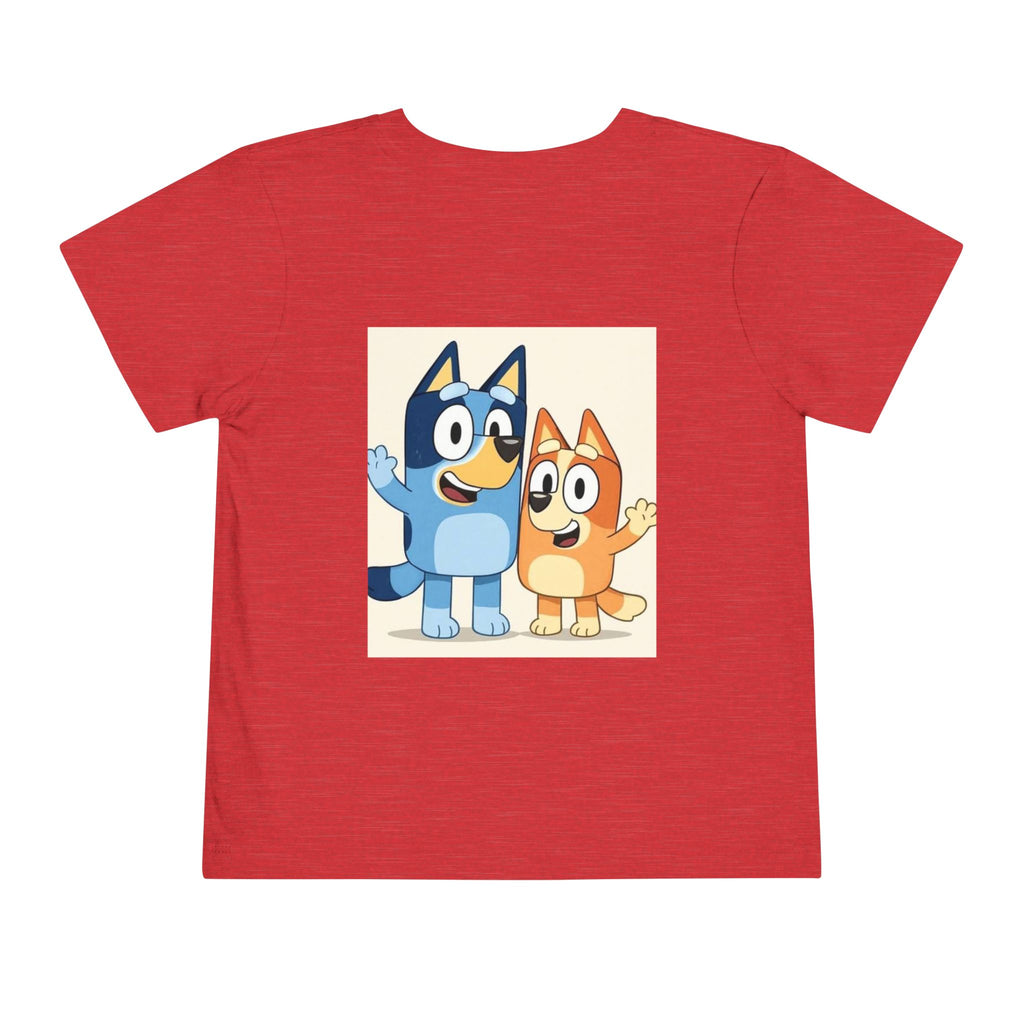 Bluey & Bingo Toddler Tee | Cute Cartoon Kids T-Shirt for Playtime