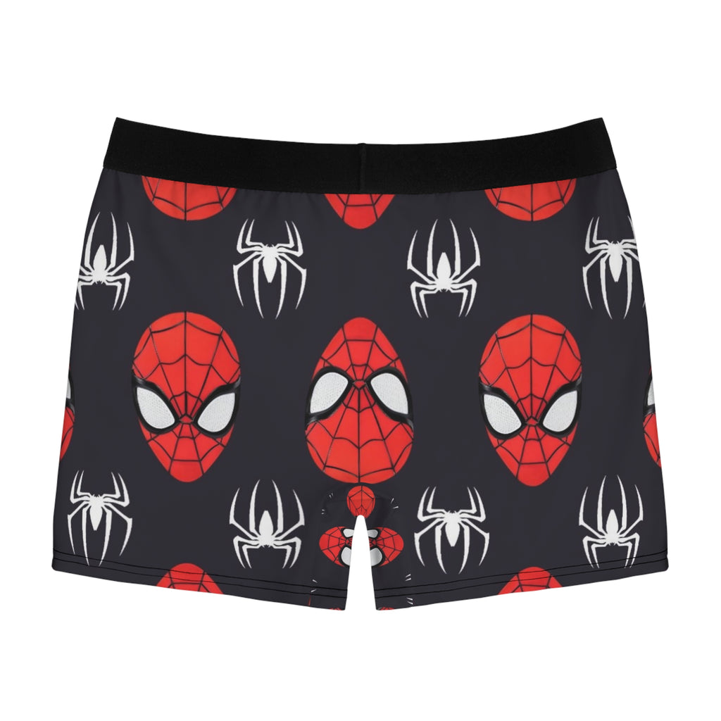 Spider-Man Men's Boxer Briefs 🕷️ | Superhero All-Over Print Underwear