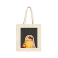 Hello Kitty Ghost Tote Bag 👻🎃 | Cute Halloween Canvas Bag