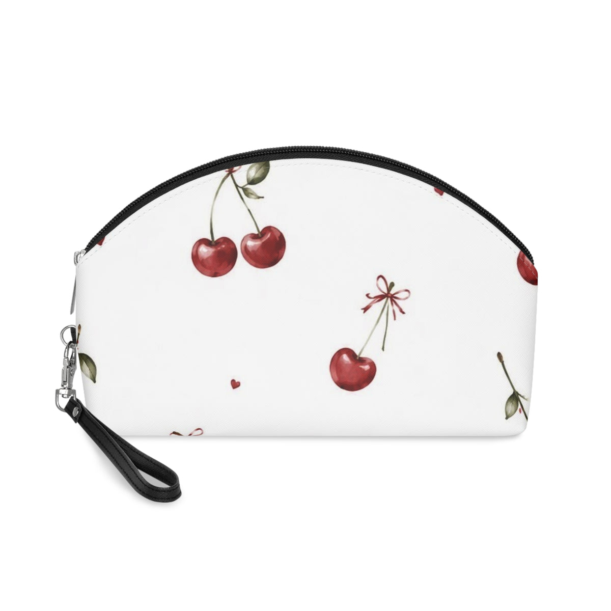 Cherry Coquette Makeup Bag 💋 | Cute Girly Travel Cosmetic Bag