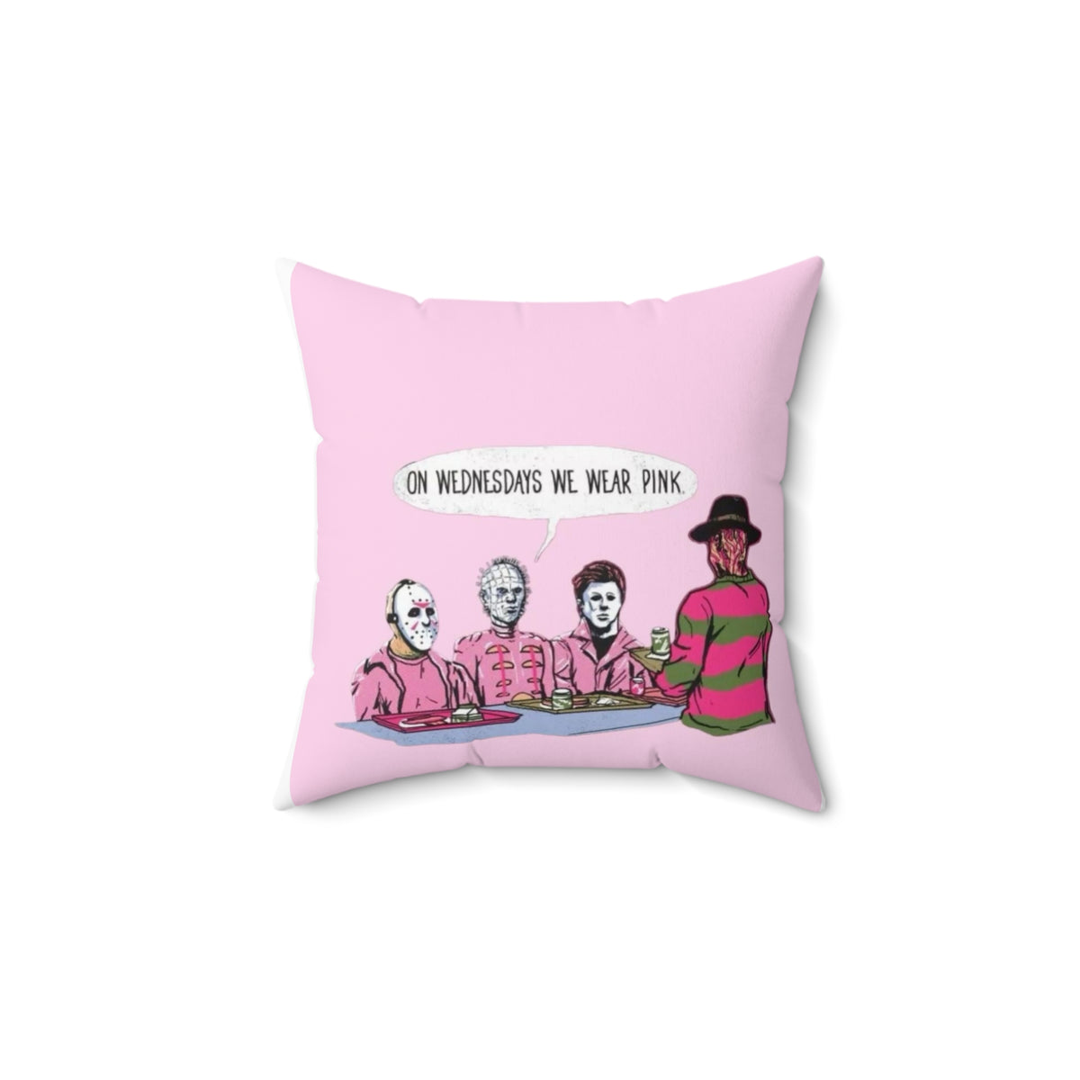 Mean Girls Inspired Halloween Square Pillow 🎃💕 | On Wednesdays We Wear Pink