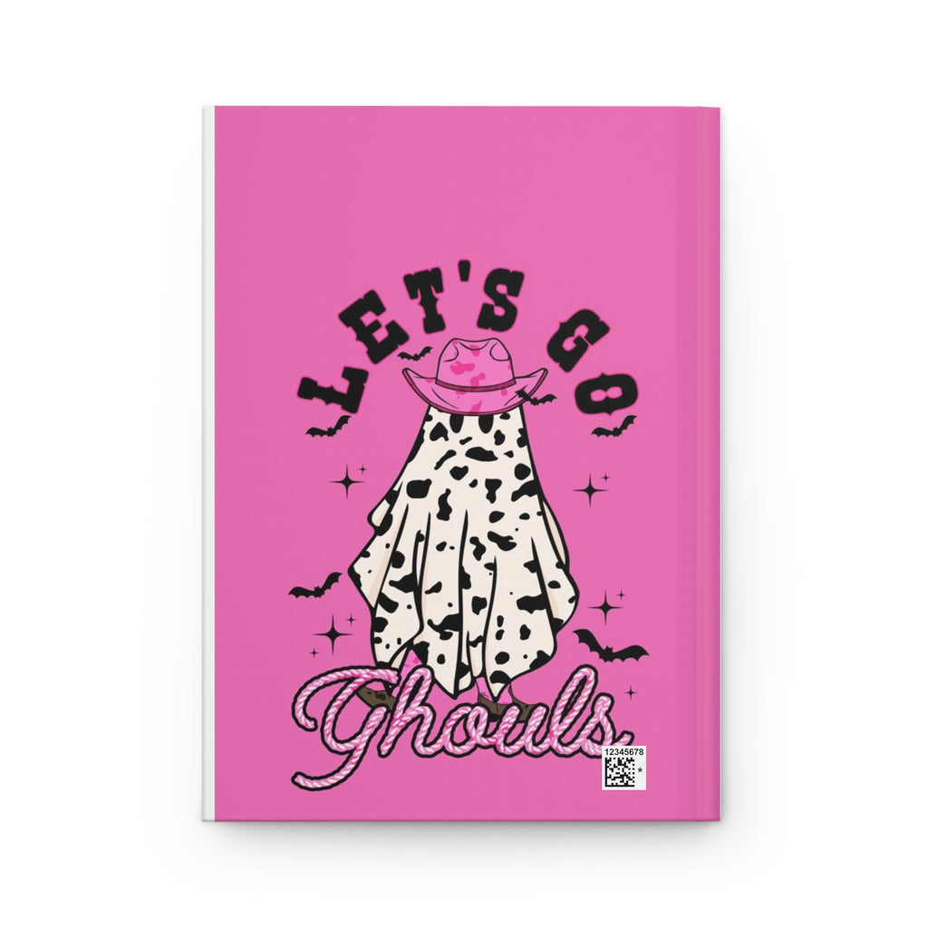 Spooky Girly Ghost Journal 🎀 | Cute Halloween Hardcover Lined Notebook