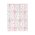 Pink Coquette Fleece Blanket 🎀 | Soft Cozy Throw for Girls & Women