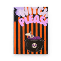Witch Please Fall Journal 🎃 | Spooky Cute Halloween Hardcover Lined Notebook