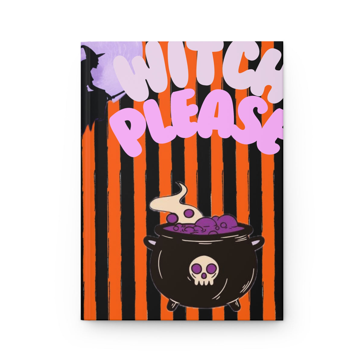 Witch Please Fall Journal 🎃 | Spooky Cute Halloween Hardcover Lined Notebook