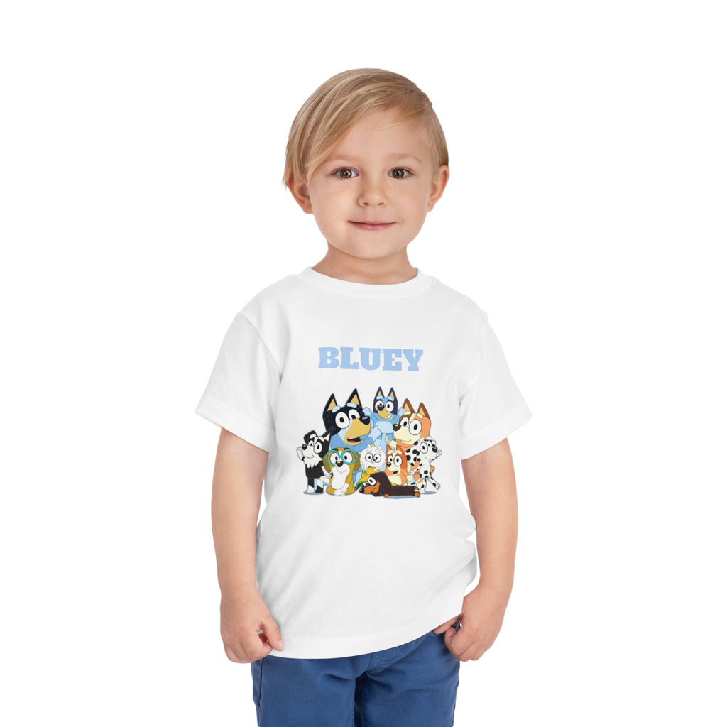 Bluey & Bingo Toddler Tee | Cute Cartoon Kids T-Shirt for Playtime