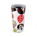 Slashers Halloween Tumbler 20oz 🔪🎃 | Creepy Cute Horror-Inspired Insulated Cup
