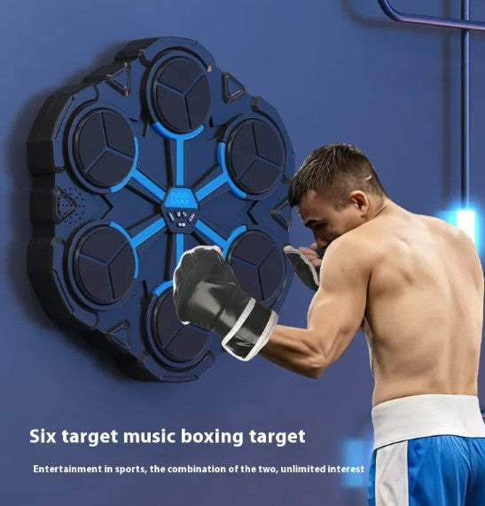 Smart Boxing Target Machine 🥊✨ | Interactive Punch Reflex Trainer for Stress Relief & Cardio Fitness