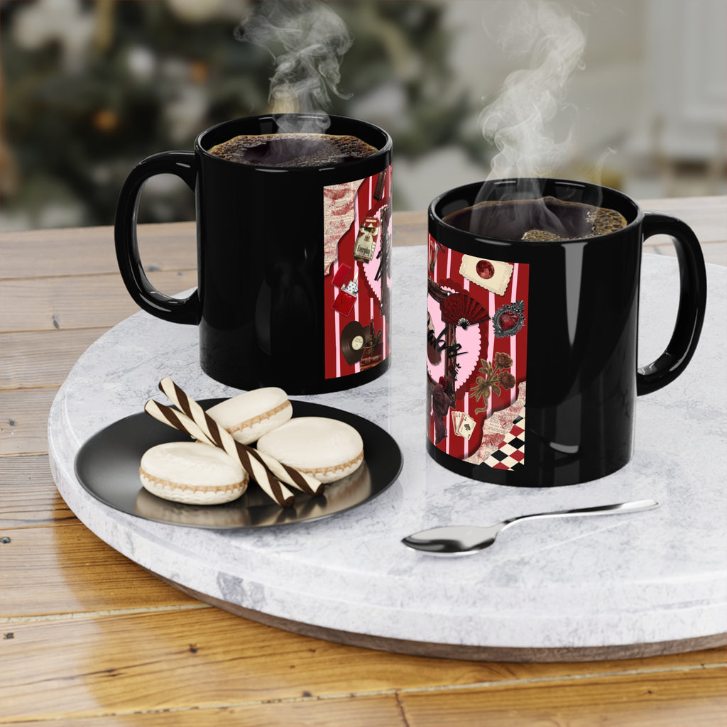 Babe Vintage Coffee Mug 💋 | Cute Coquette Glam Ceramic Mug 11oz