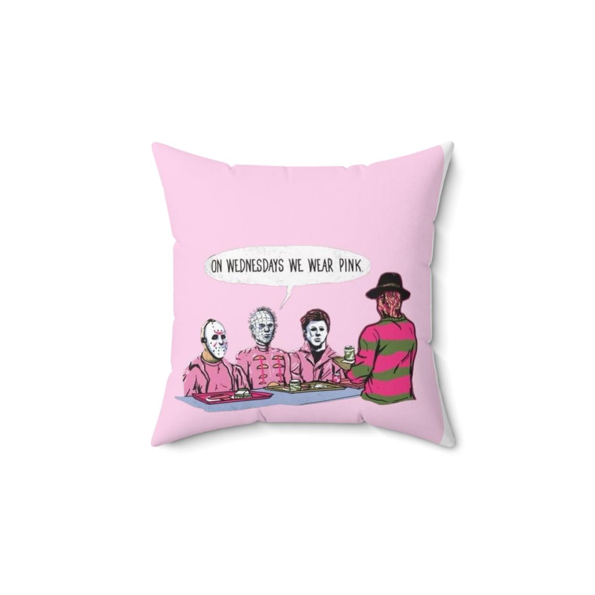 Mean Girls Inspired Halloween Square Pillow 🎃💕 | On Wednesdays We Wear Pink