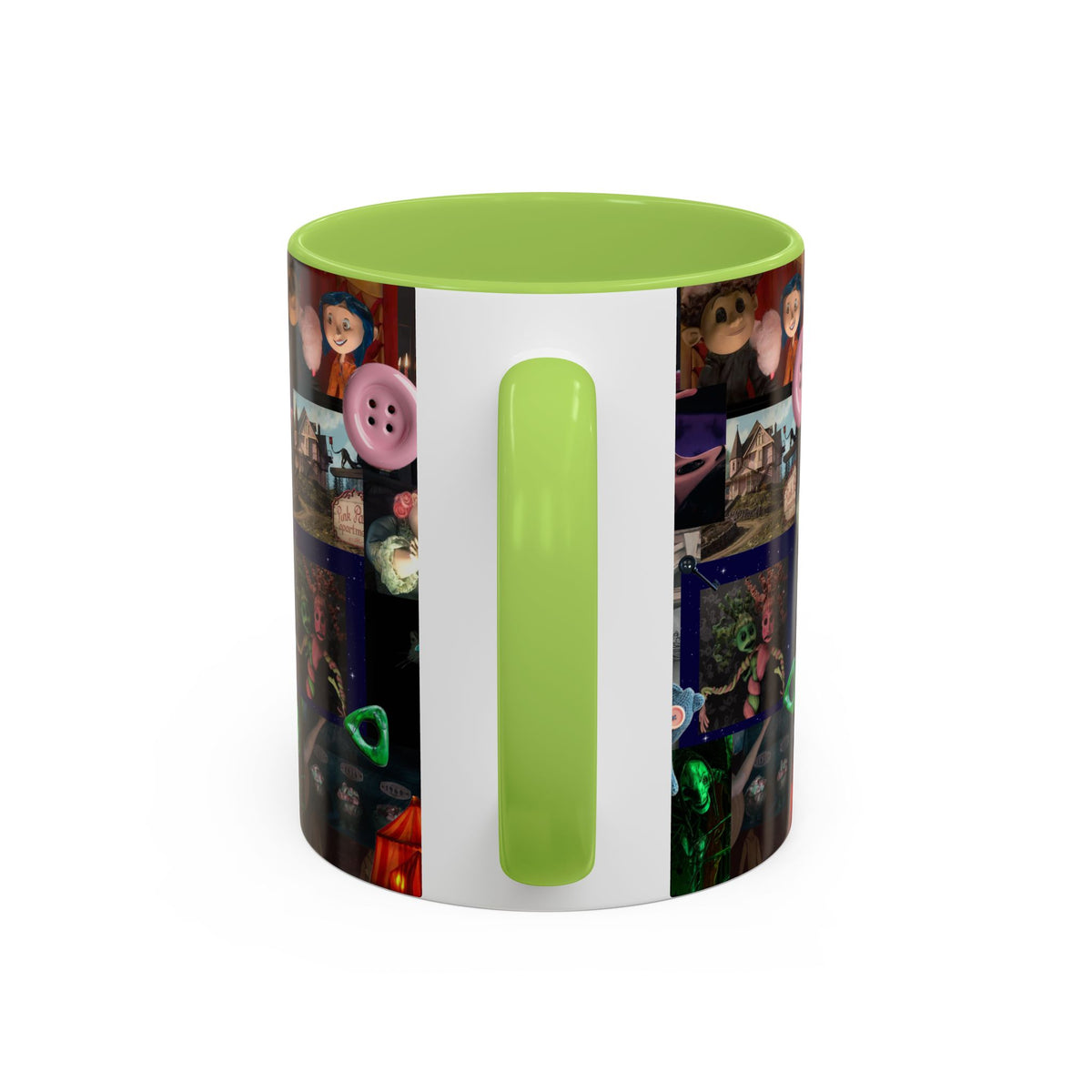 Coraline Collage Coffee Mug | Spooky Aesthetic Ceramic Mug 11oz & 15oz