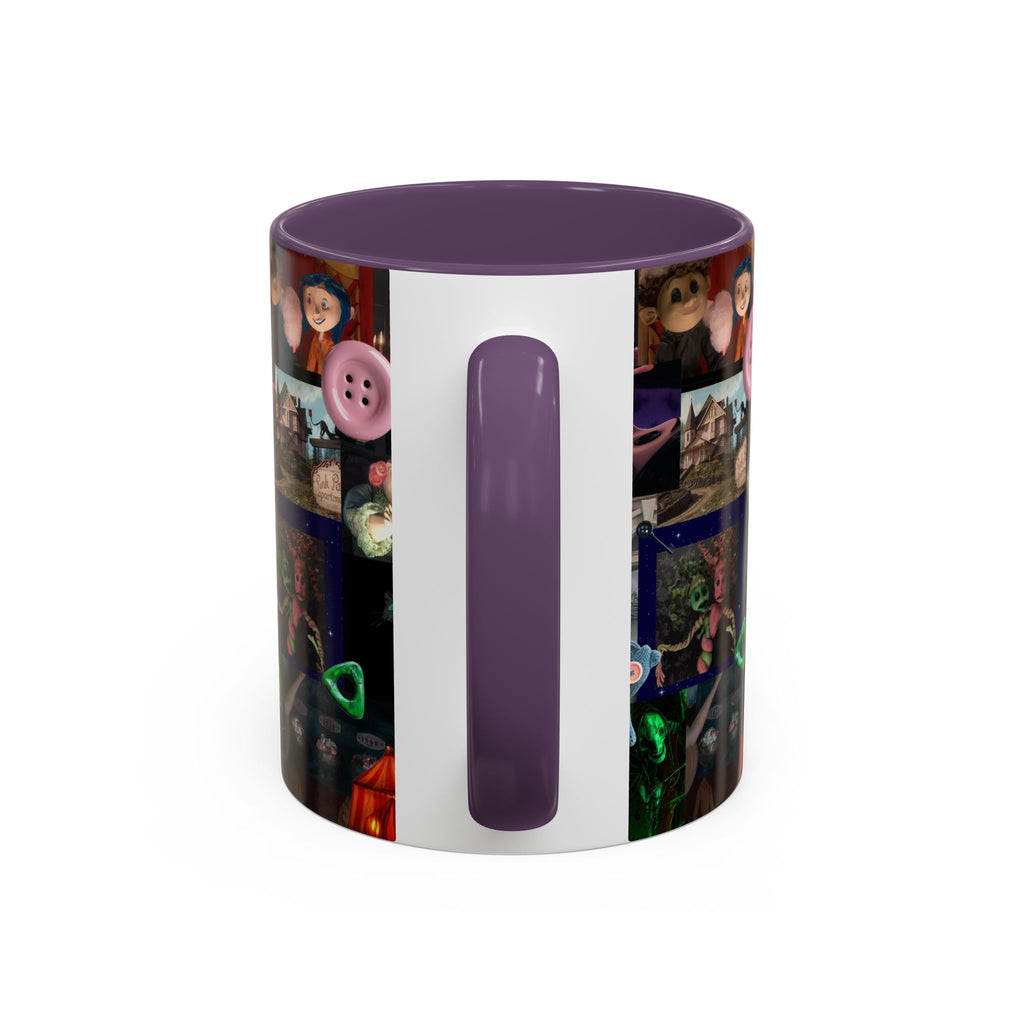 Coraline Collage Coffee Mug | Spooky Aesthetic Ceramic Mug 11oz & 15oz