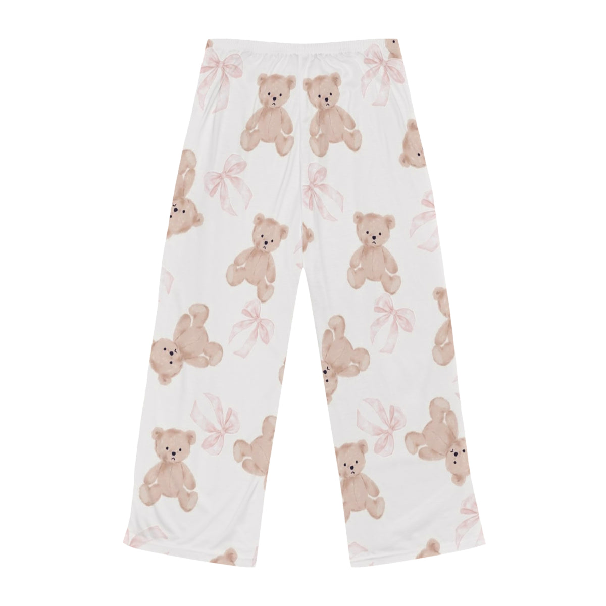 Sweet Teddy Dreams Pajama Pants 🦸🎀 | Cozy Bow Lounge Pants for Women