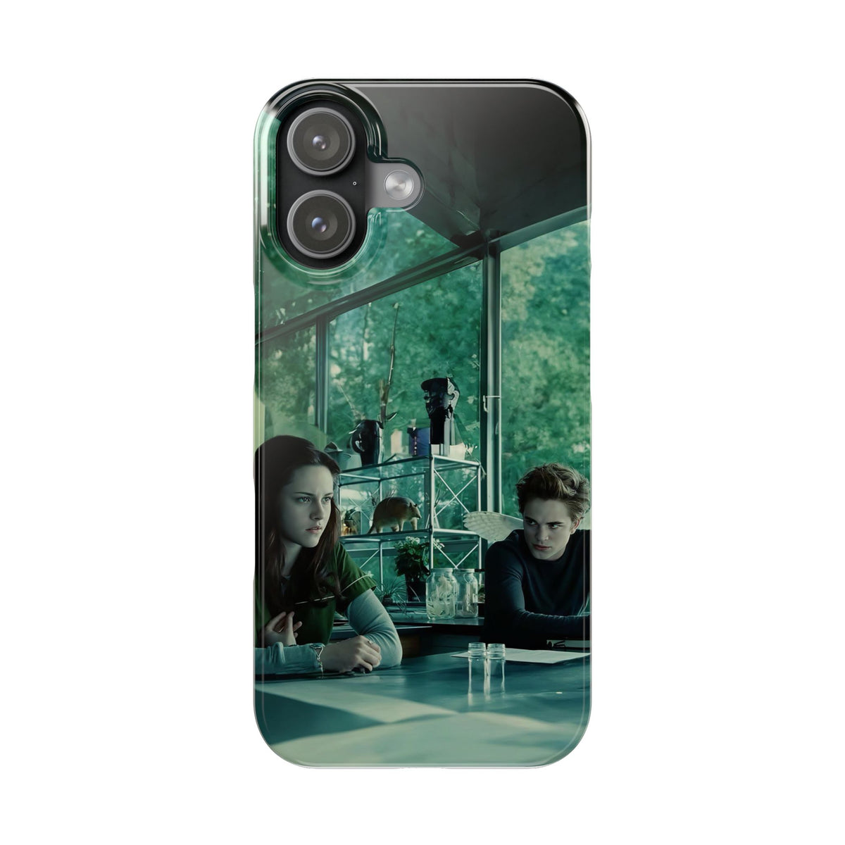 Bella & Edward Twilight Class Scene Phone Case | Slim Glossy iPhone Cover