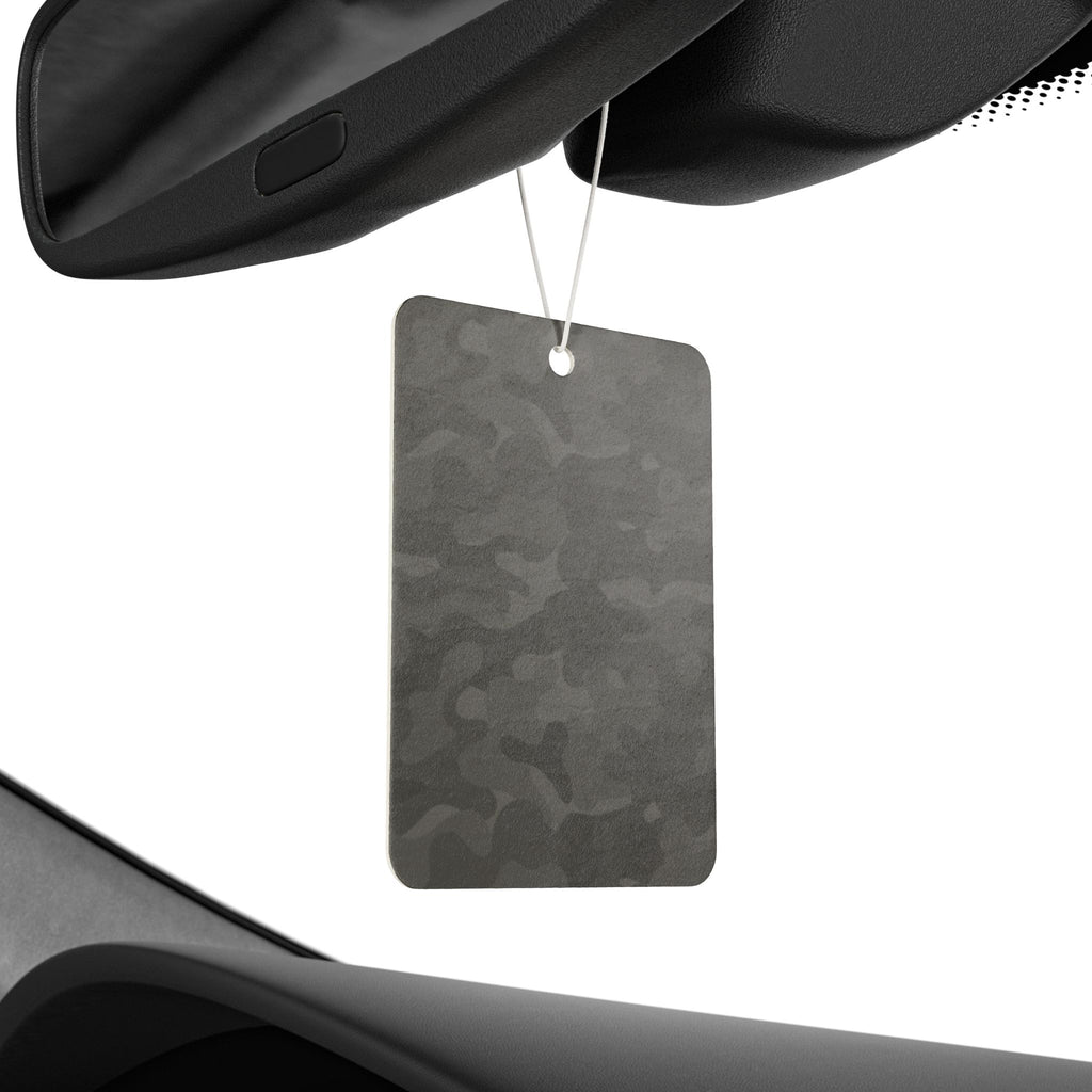 Grey & Black Camo Car Air Freshener 🖤 | Streetwear-Inspired Auto Accessory