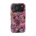 Pink Y2K Glam Phone Case | Retro Collage Aesthetic iPhone Cover