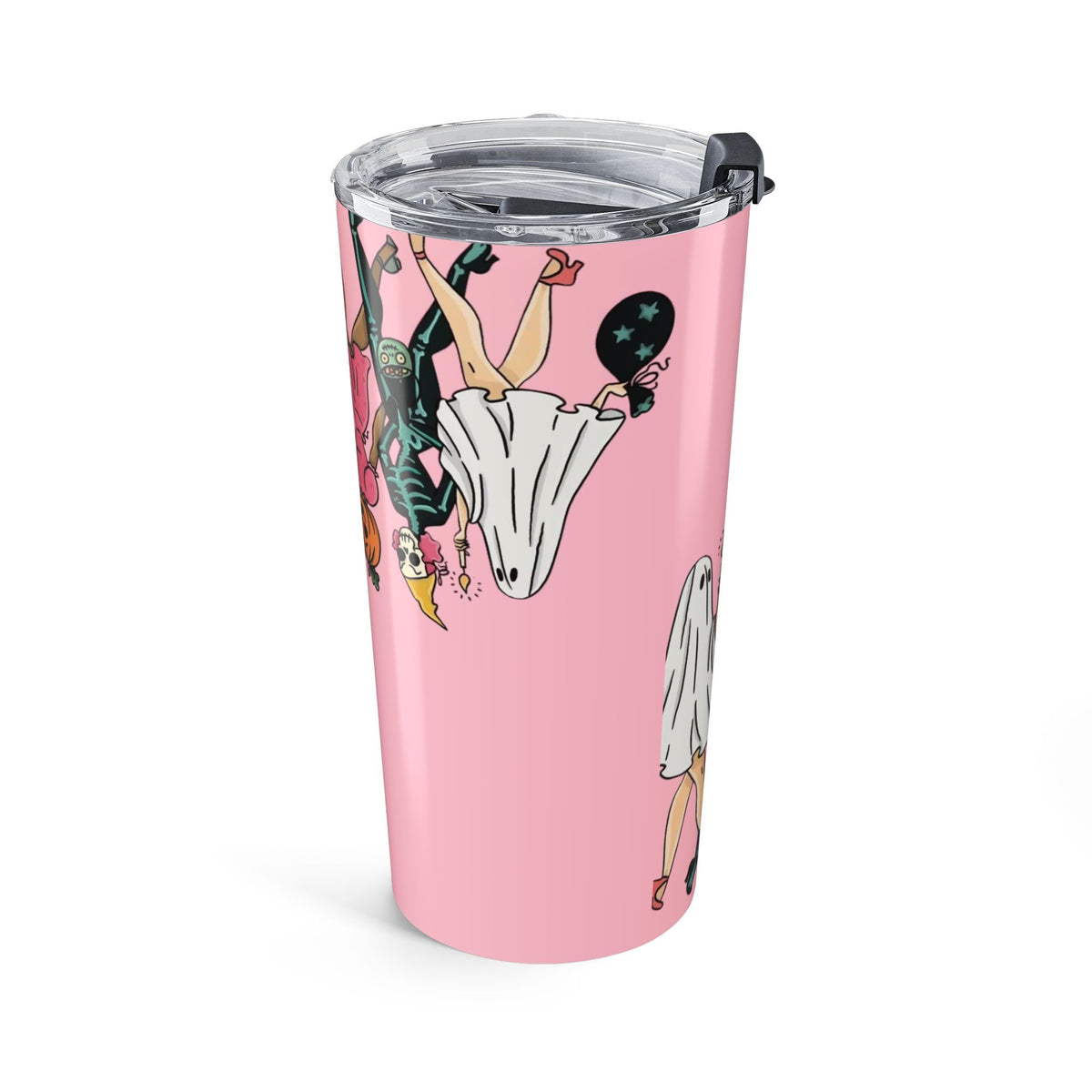 Girly Halloween Tumbler 20oz 🍬💕 | Cute Spooky Insulated Stainless Steel Cup