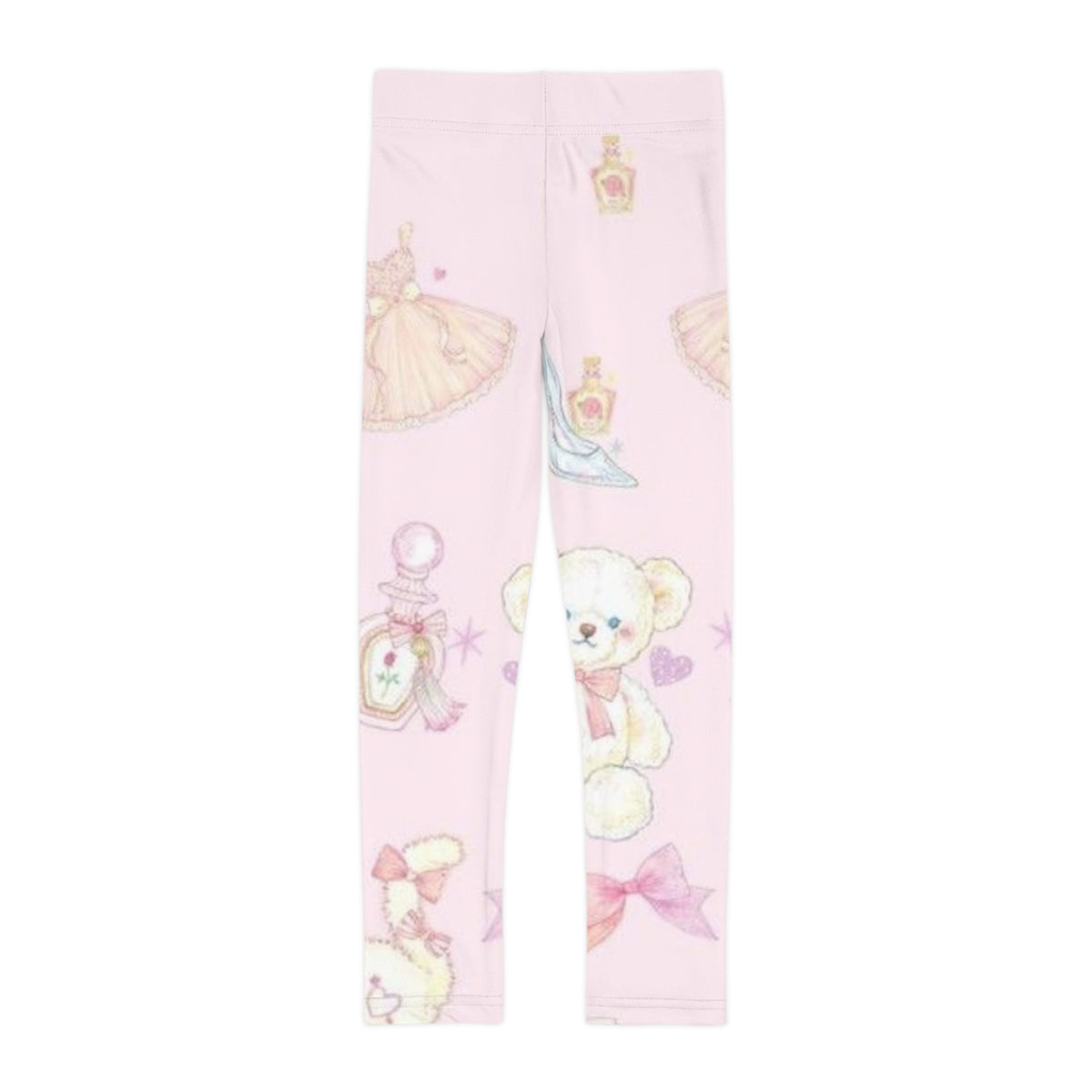 Princess Dreams Kids Leggings ✨ | Cute Girly All-Over Print Children's Leggings