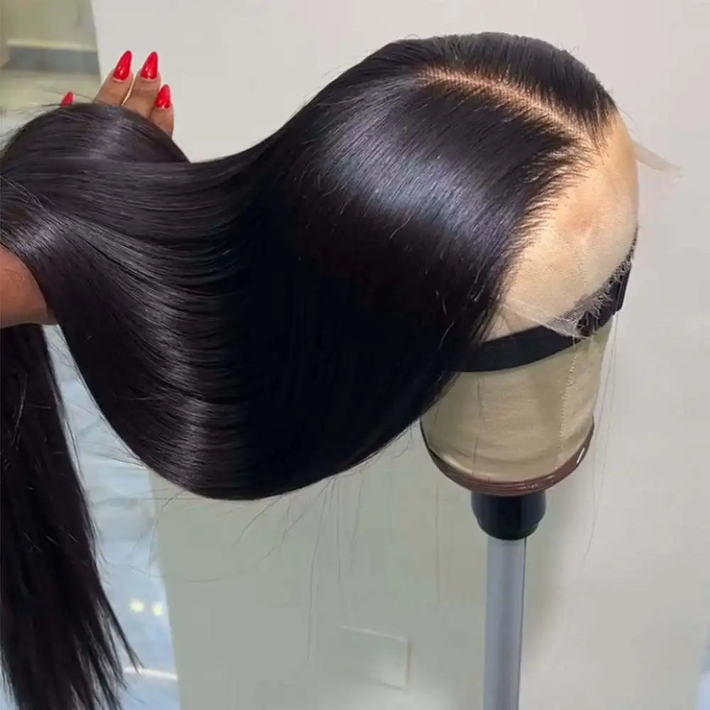 Wholesale Cuticle Aligned Remy Brazilian Natural Hair HD for Lace Glueless Lace Front Wigs Long Small Cap Size for Black Women