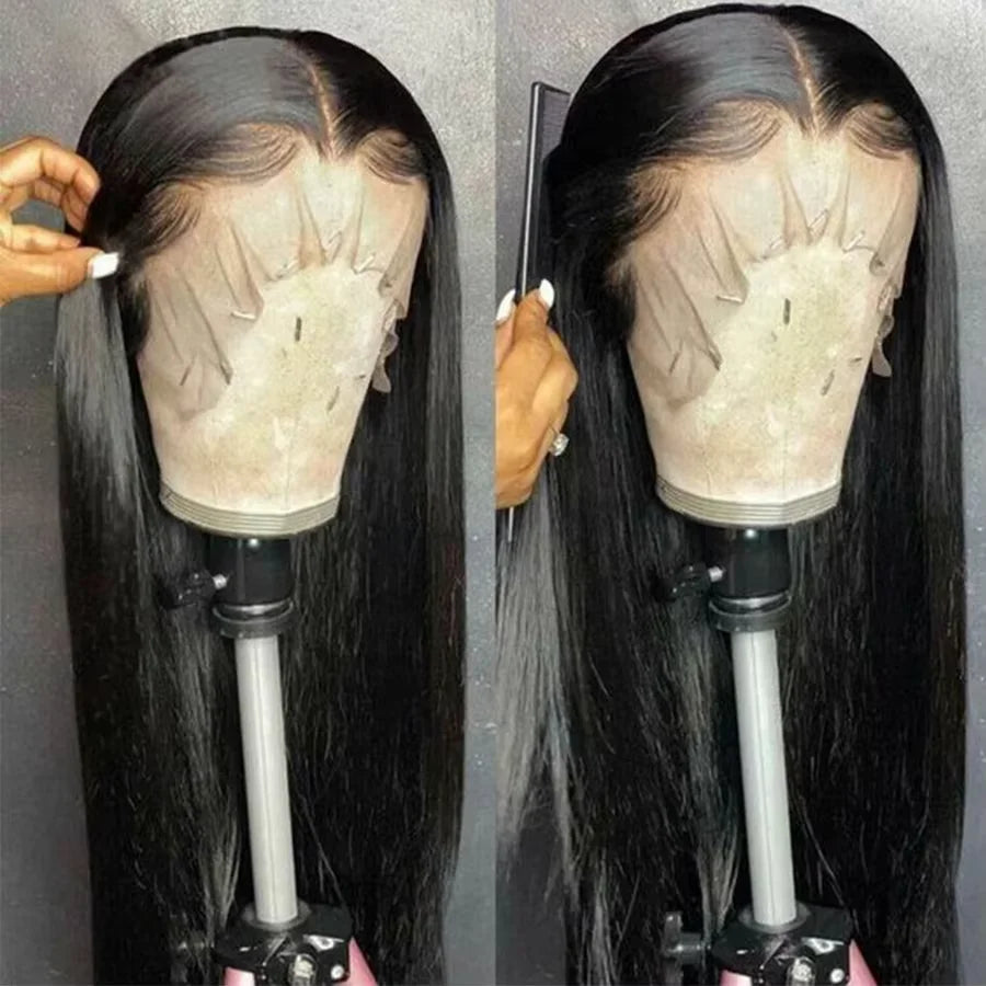 Wholesale Cuticle Aligned Remy Brazilian Natural Hair HD for Lace Glueless Lace Front Wigs Long Small Cap Size for Black Women