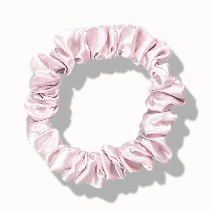 Silk Scrunchies & Hair Ties Set 🌸✨ | Large Mulberry Silk Hair Accessories for Hair & Skin